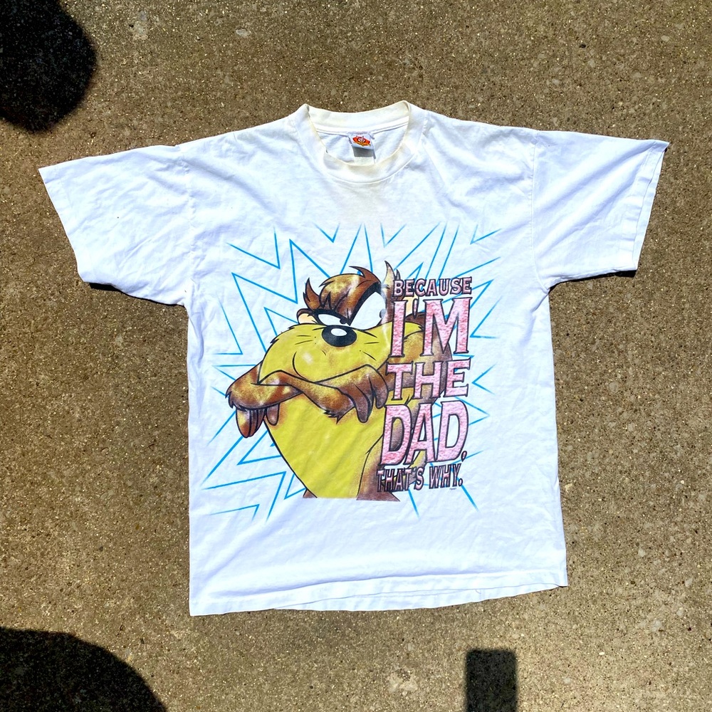 Tasmanian Devil “ Because I’m The Dad That’s Why “ Tee
